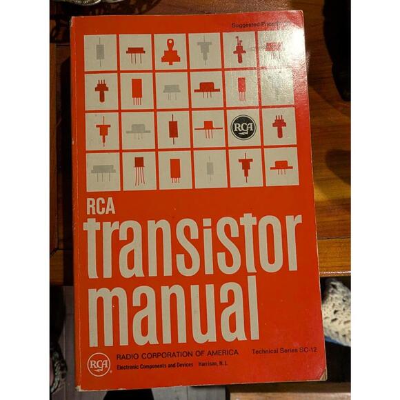 RCA Transistor Manual - Technical Series SC-12 - Picture 1 of 1